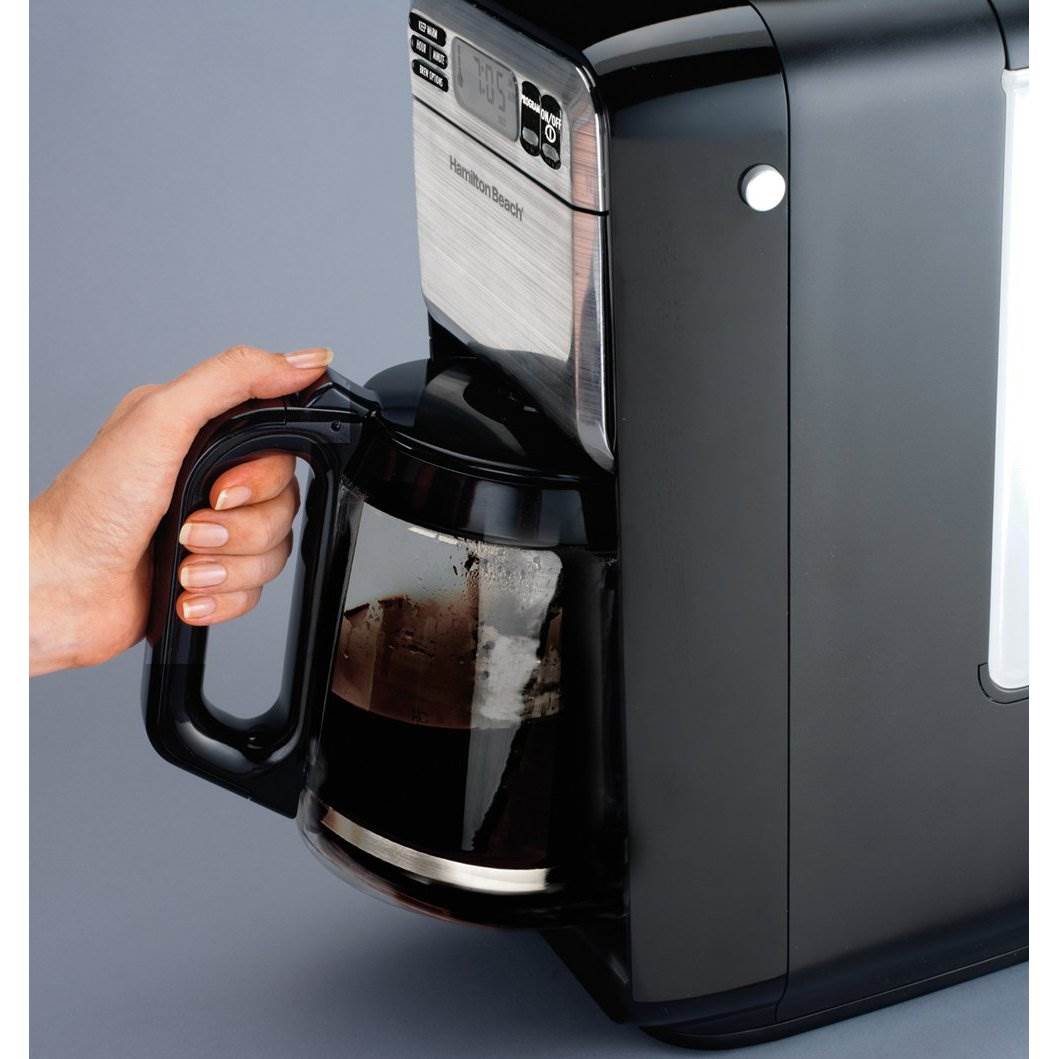 Hamilton Beach 12-Cup Coffee Maker + Proctor Silex Belgian Style Waffle Maker