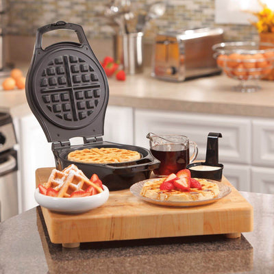 Hamilton Beach 12-Cup Coffee Maker + Proctor Silex Belgian Style Waffle Maker