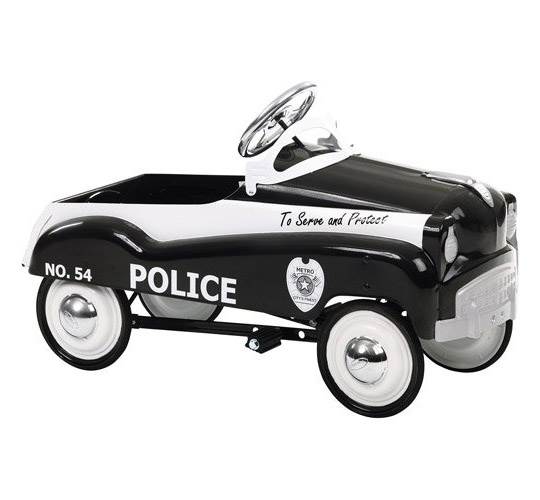 InSTEP Retro Police Pedal Car Ride On - PC200