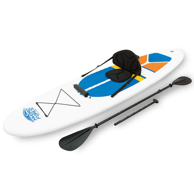 Bestway Hydro-Force White Cap Inflatable SUP Stand Up Paddle Board (Open Box) - VMInnovations