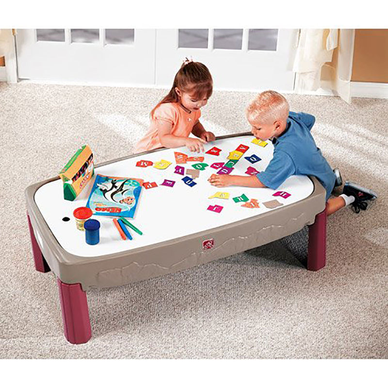 Step2 Deluxe Multipurpose Multi Level Canyon Road Track Train Table (Open Box)