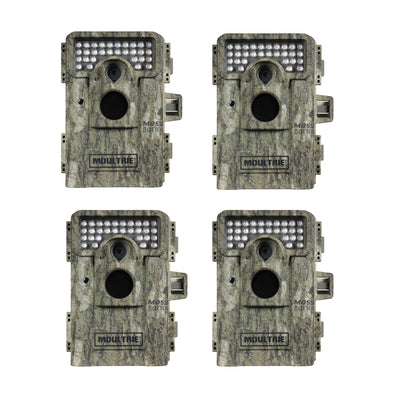 Moultrie M880 Low Glow Infrared Mini Game Camera, 4 Pack (Certified Refurbished)
