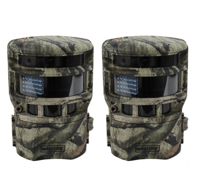 Moultrie P150 8 MP Panoramic Trail Game Camera, 2-Pack (Certified Refurbished)