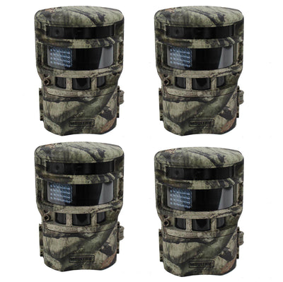 Moultrie P150 8MP Panoramic Trail Game Camera, 4-Pack (Certified Refurbished)