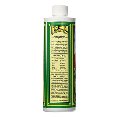 FoxFarm FX14092 Hydroponics Grow Big Liquid Concentrate Plant Fertilizer, 1 Pint - VMInnovations