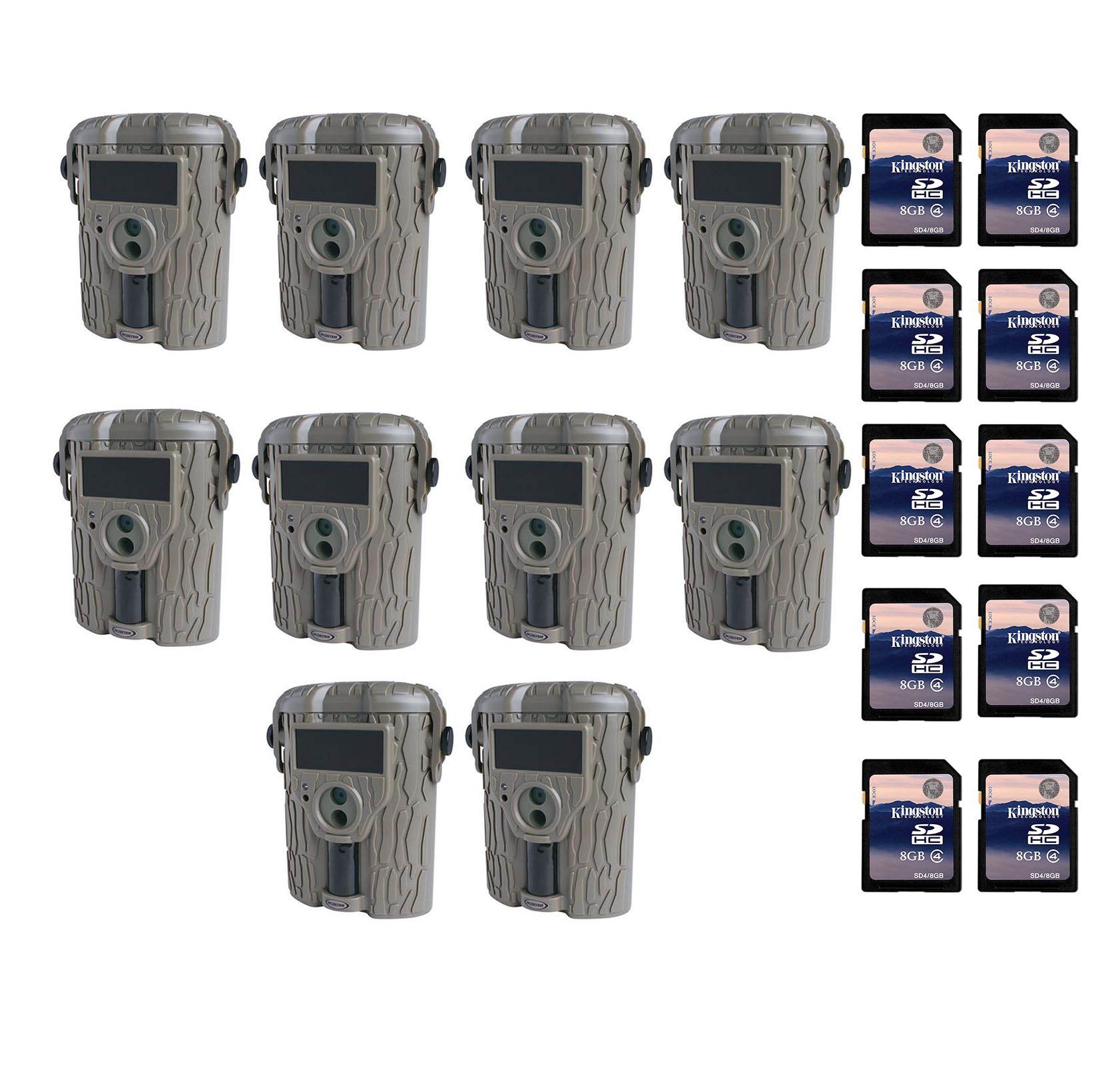 Moultrie Game Spy i65S Game Camera, 10-Pack (Certified Refurbished) w/ SD Cards