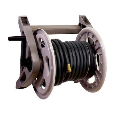 Suncast Hose Handler 200-Foot Capacity Wall-Mounted Garden Hose Reel | Used