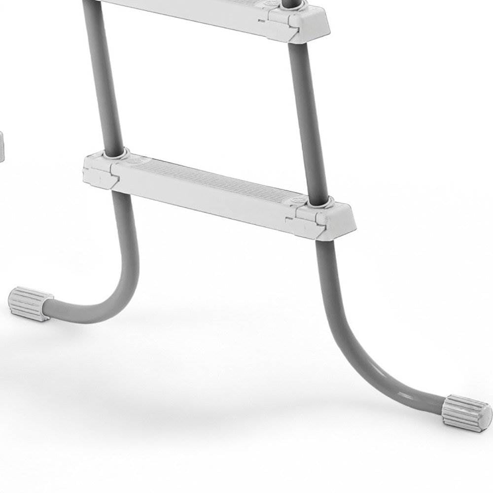 Intex Double-Sided Steel Pool Ladder for 48-Inch Above Ground Pools (Open Box)