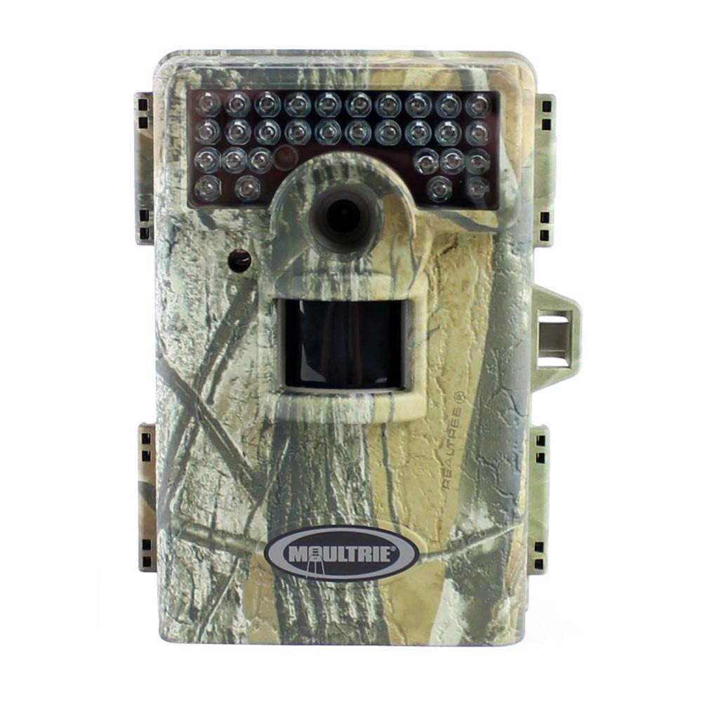 Moultrie M100 6MP Trail Game Camera, 2 Pack (Certified Refurbished) + SD Cards
