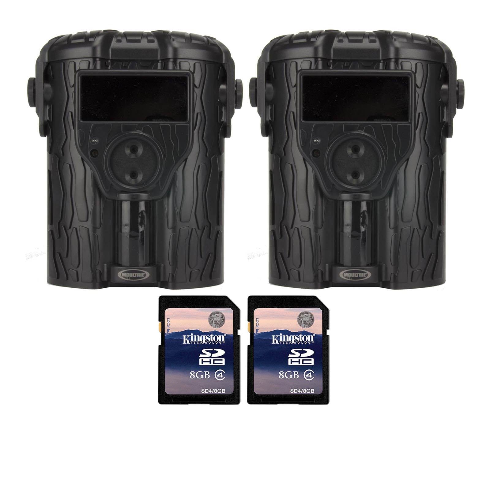 Moultrie Game Spy i45 Game Camera, 2-Pack (Certified Refurbished) w/ SD Cards