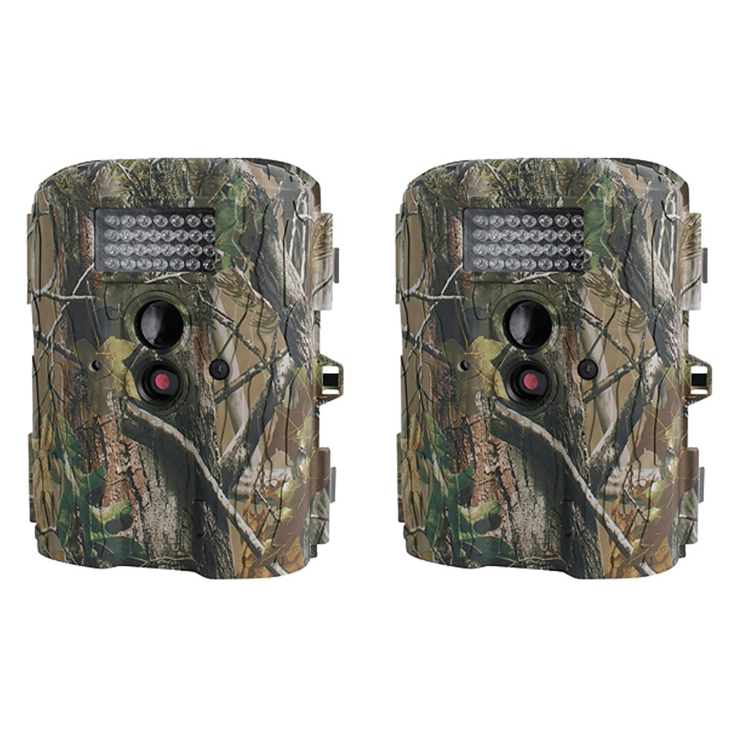 Moultrie I-35 4.0MP 50-Foot Game Trail Camera, 2 Pack (Certified Refurbished)