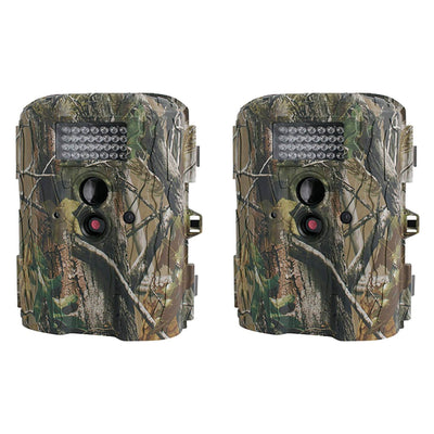 Moultrie I-35 4.0MP 50-Foot Game Trail Camera, 2 Pack (Certified Refurbished)