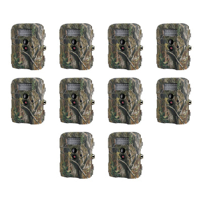 Moultrie I-35 4.0MP 50-Foot Game Trail Camera, 10 Pack (Certified Refurbished)