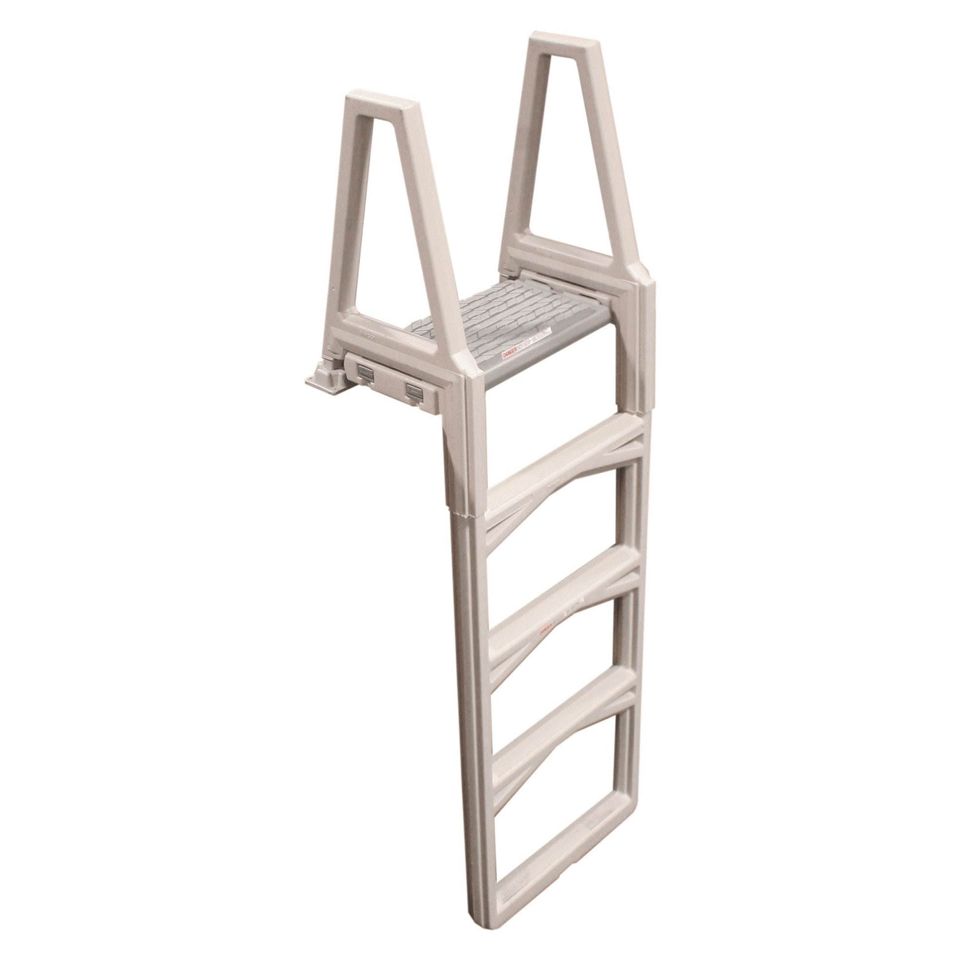Confer Sturdy 46 to 56 Inch Adjustable Above Ground Pool Ladder (For Parts) - VMInnovations