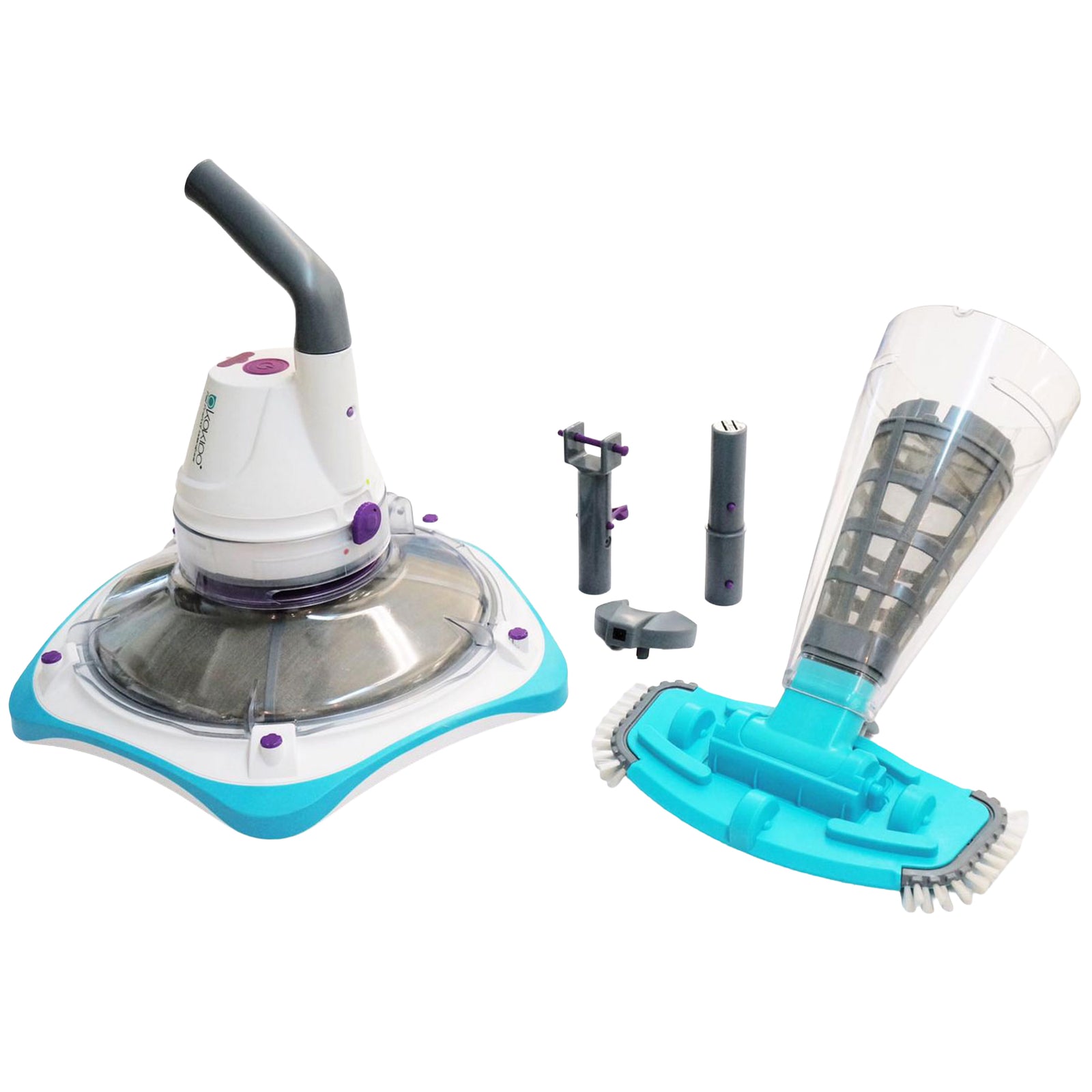 Kokido EV85CBX/17/US Telsa 85 Rechargeable Handheld Electric Pool Vacuum Set - VMInnovations