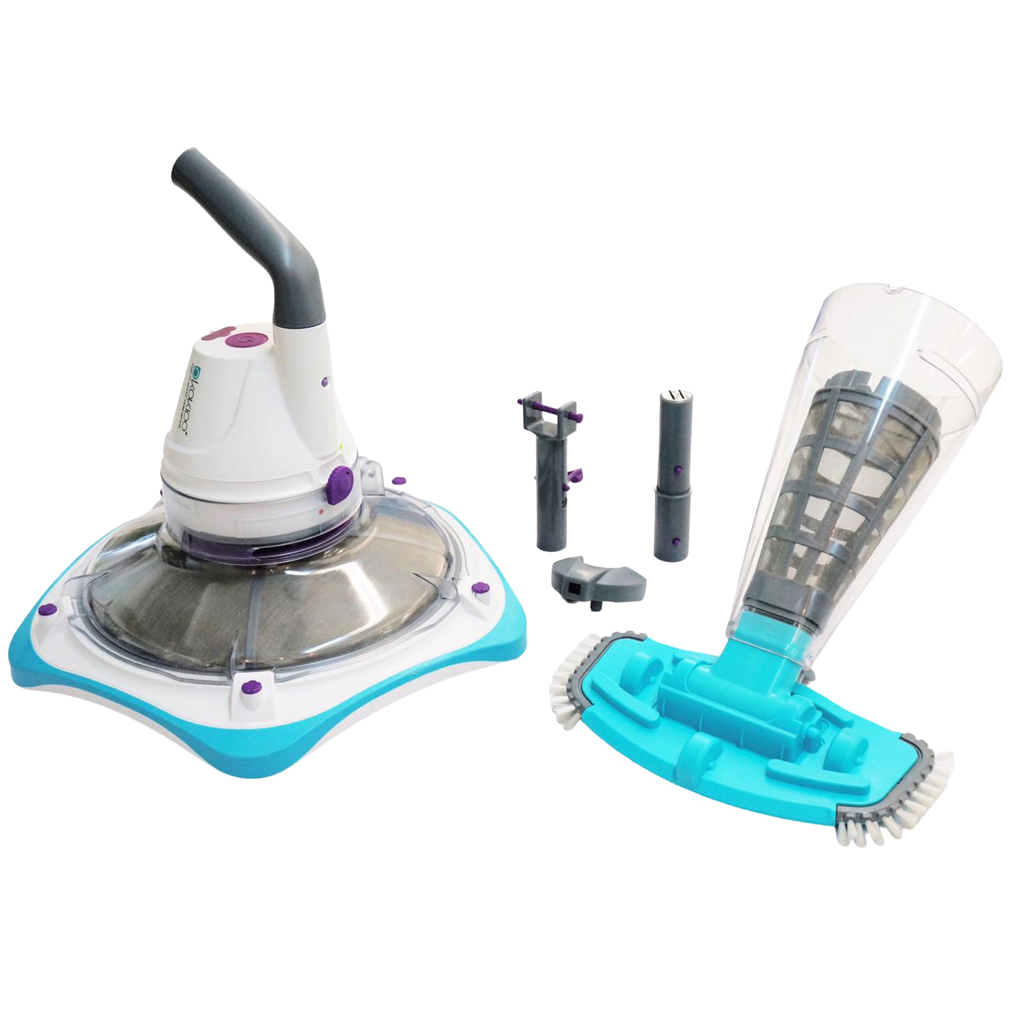 Kokido EV85CBX/17/US Telsa 85 Rechargeable Handheld Electric Pool Vacuum Set - VMInnovations