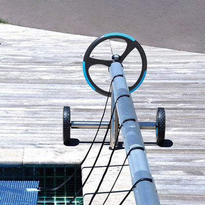 Kokido Thor 18.1 Ft Stainless Steel Wheeled Pool Cover Reel K949BX/80 (Open Box)