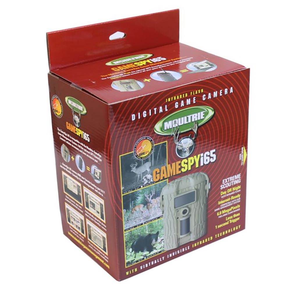 Moultrie i65 No Glow IR Trail Game Camera + 8GB SD Card (Certified Refurbished)