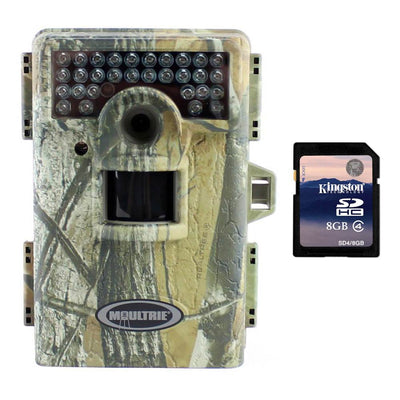 Moultrie M100 6MP IR Trail Game Camera + 8GB SD Card (Certified Refurbished)