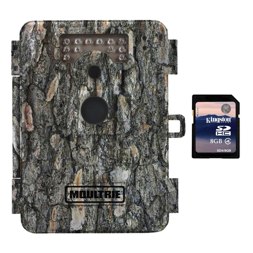 Moultrie D-5 5MP Low Glow Trail Game Camera + SD Card (Certified Refurbished)