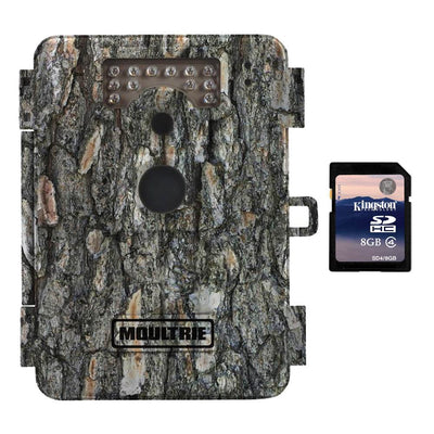Moultrie D-5 5MP Low Glow Trail Game Camera + SD Card (Certified Refurbished)