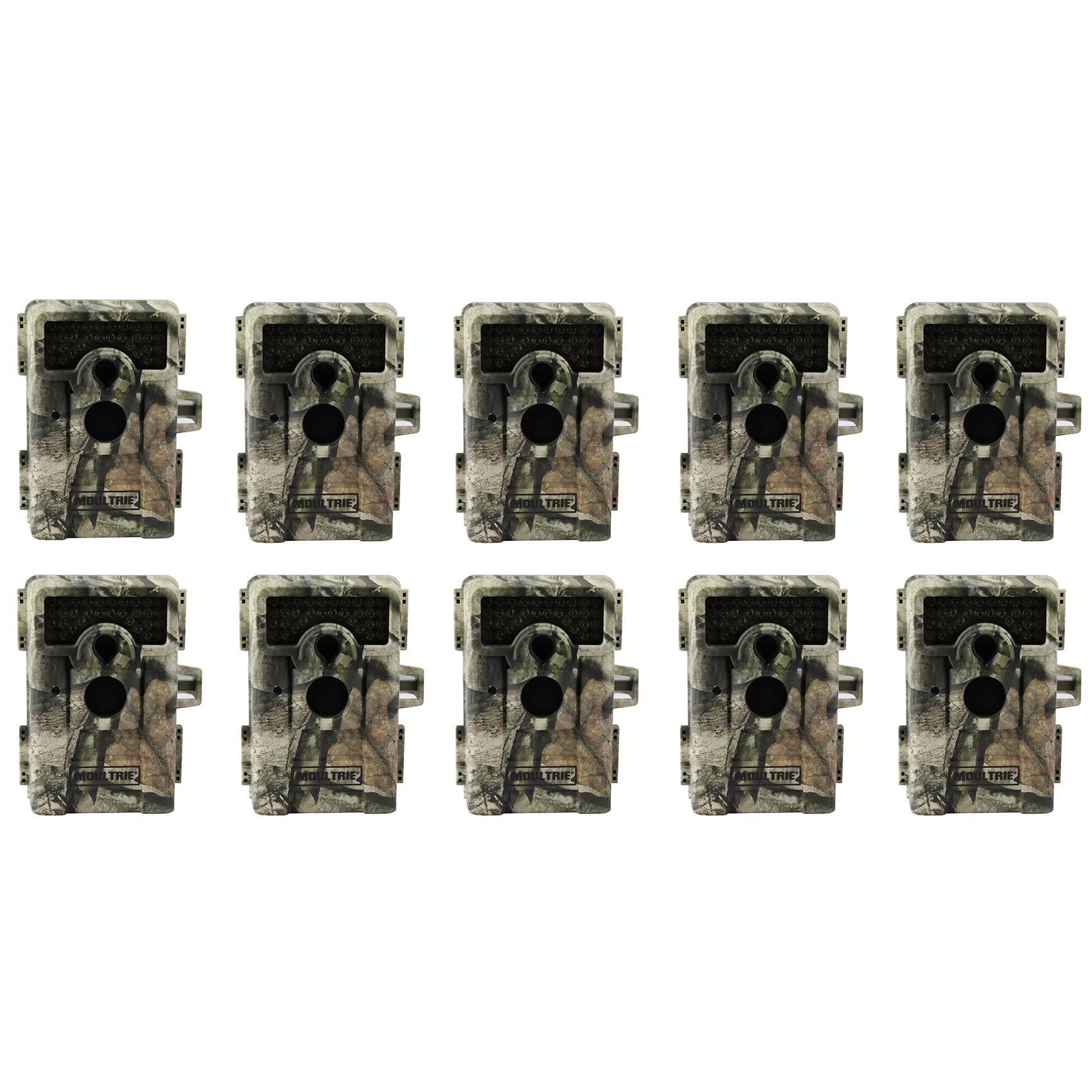Moultrie M-990i No Glow Mini Trail Game Camera, 10 Pack (Certified Refurbished)