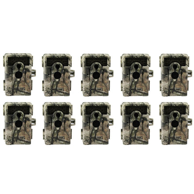 Moultrie M-990i No Glow Mini Trail Game Camera, 10 Pack (Certified Refurbished)
