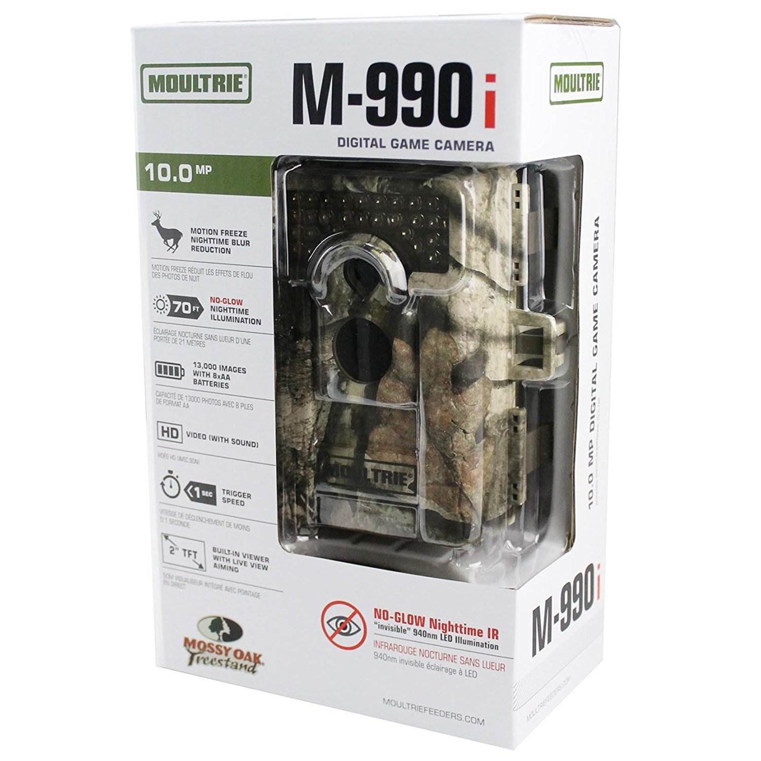 Moultrie M-990i No Glow Mini Trail Game Camera, 10 Pack (Certified Refurbished)