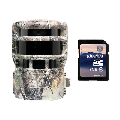 Moultrie 150i 8 MP Hunting Game Camera (Certified Refurbished) + 8 GB SD Card