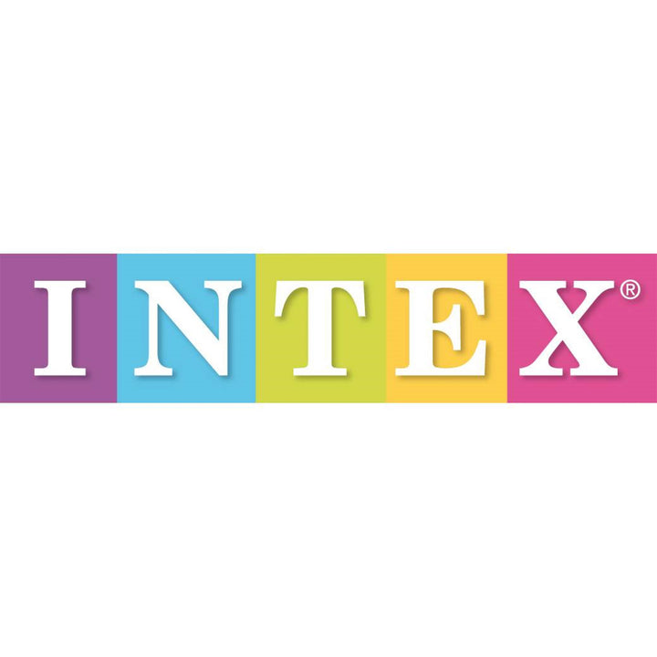 Intex 12ft x 30in Metal Frame Set Above Ground Swimming Pool with Filter