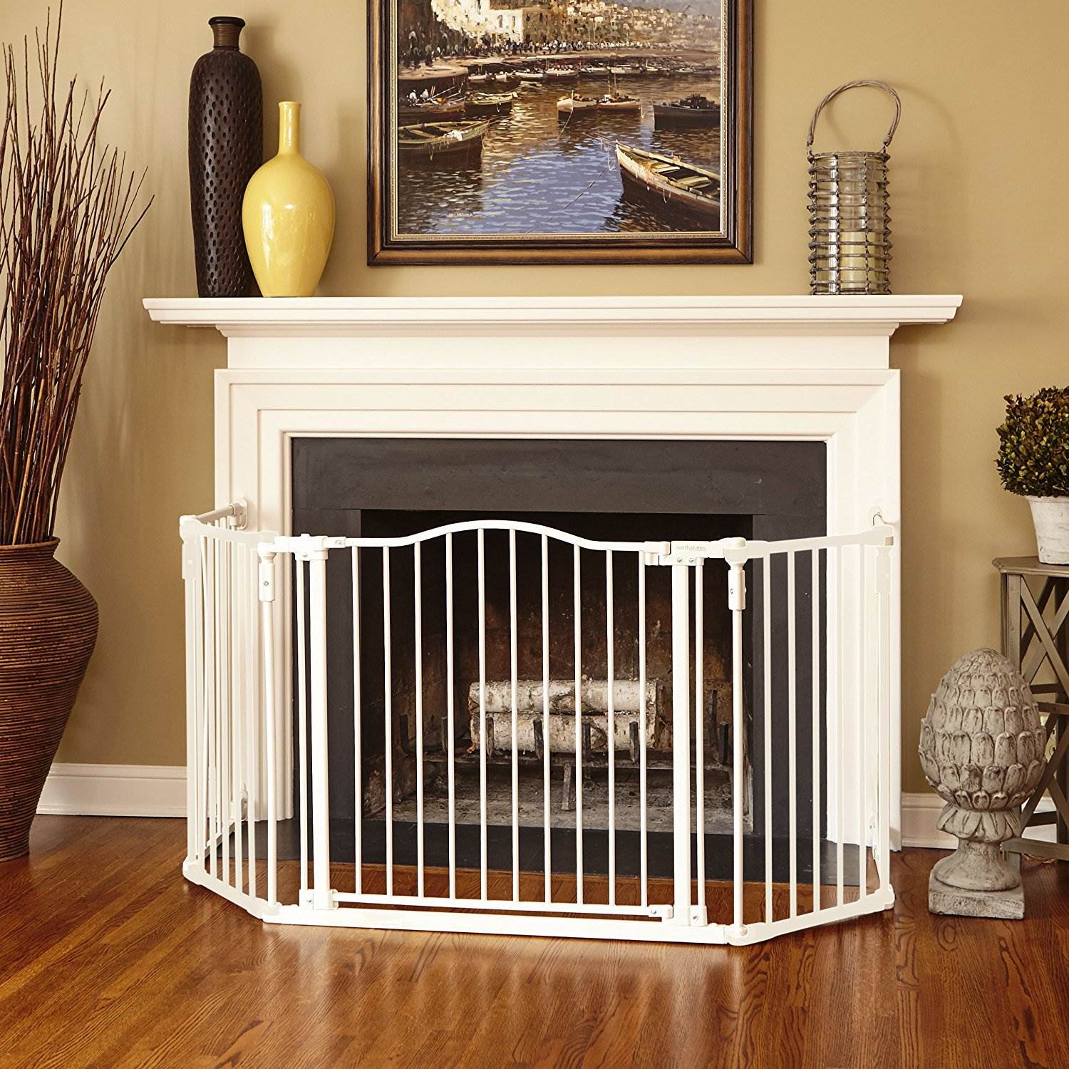 North States Supergate Deluxe Decor Safety Gate 15-Inch 6-Bar Extension (Used)