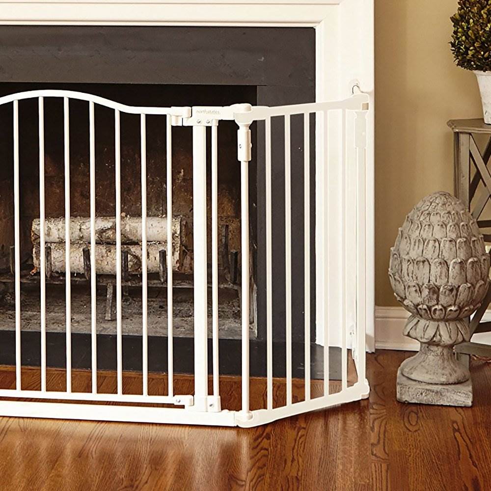 North States Supergate Deluxe Decor Safety Gate 15-Inch 6-Bar Extension (Used)