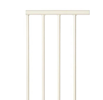 North States Supergate Easy-Close 10.5" Baby Gate Extension, White | Open Box