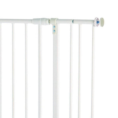 North States Supergate Easy Close 10.5" White Safety Gate Extension (Open Box)
