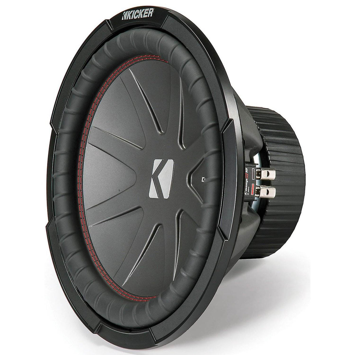 Kicker 43CWR122 CompR 12" 1000 Watt 2 Ohm Dual Voice Coils Car Audio Subwoofer