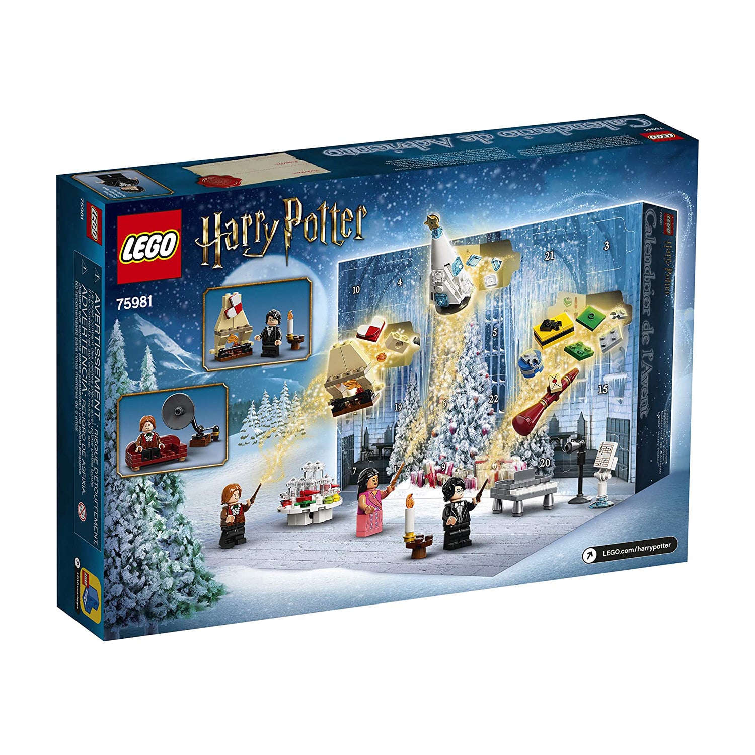 LEGO Harry Potter Advent Calendar for Kids Ages 7 & Up (335 Pieces) (Open Box)