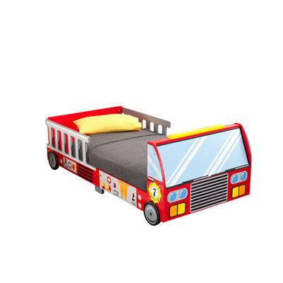 KidKraft Fire Truck Kids & Toddler Cot/Bed