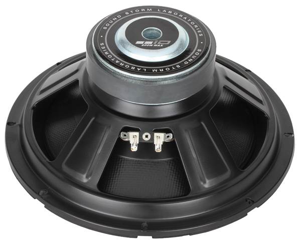 SoundStorm 600W Subwoofer + Q Power Truck Enclosure + Boss 1100W A/B Amplifier