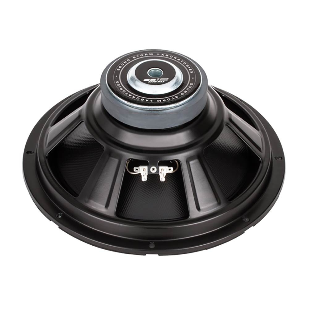 Sound Storm SS12 12" 800W Subwoofer + Shallow Enclosure + Amplifier & Wiring Kit