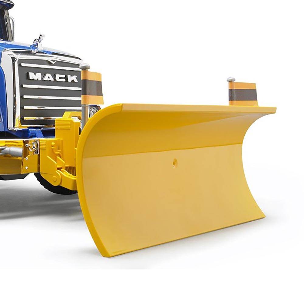 Bruder Toys Mack Granite 1:16 Play Snow Plow Dump Truck (Open Box)