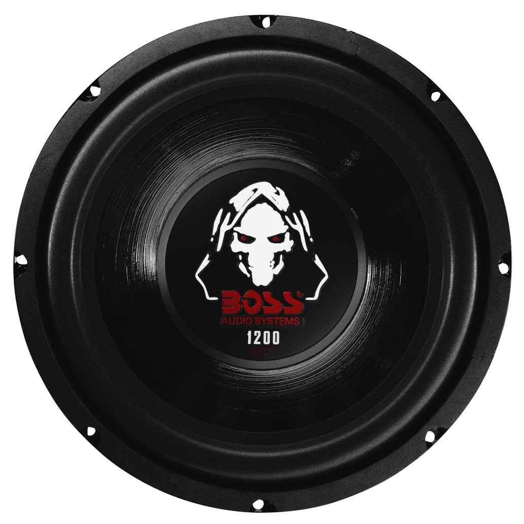 Boss 1200W Subwoofer, Q Power Truck Enclosure, 1100W Amplifier & Wires - VMInnovations