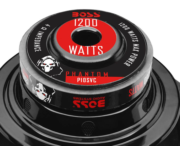 Boss 1200W Subwoofer, Q Power Truck Enclosure, 1100W Amplifier & Wires - VMInnovations