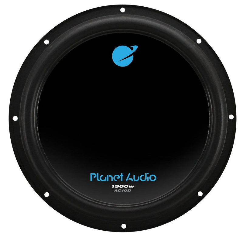 Planet Audio 1500W Subwoofer + Q Power Truck Enclosure + Boss 1100W AB Amplifier