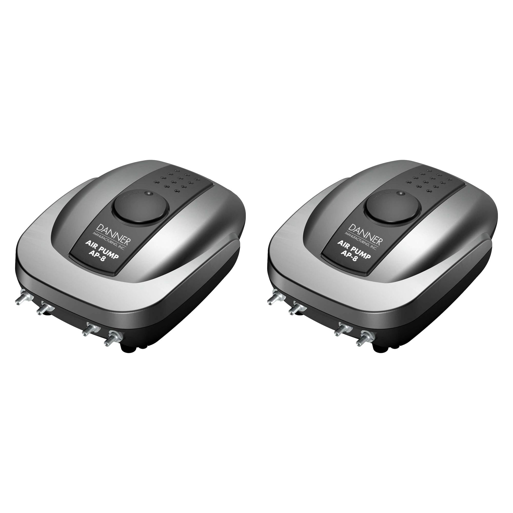 Danner Aqua-Supreme AP-8 4-Outlet Quiet Aquarium & Pond Air Pump, 2 Pack | 06408