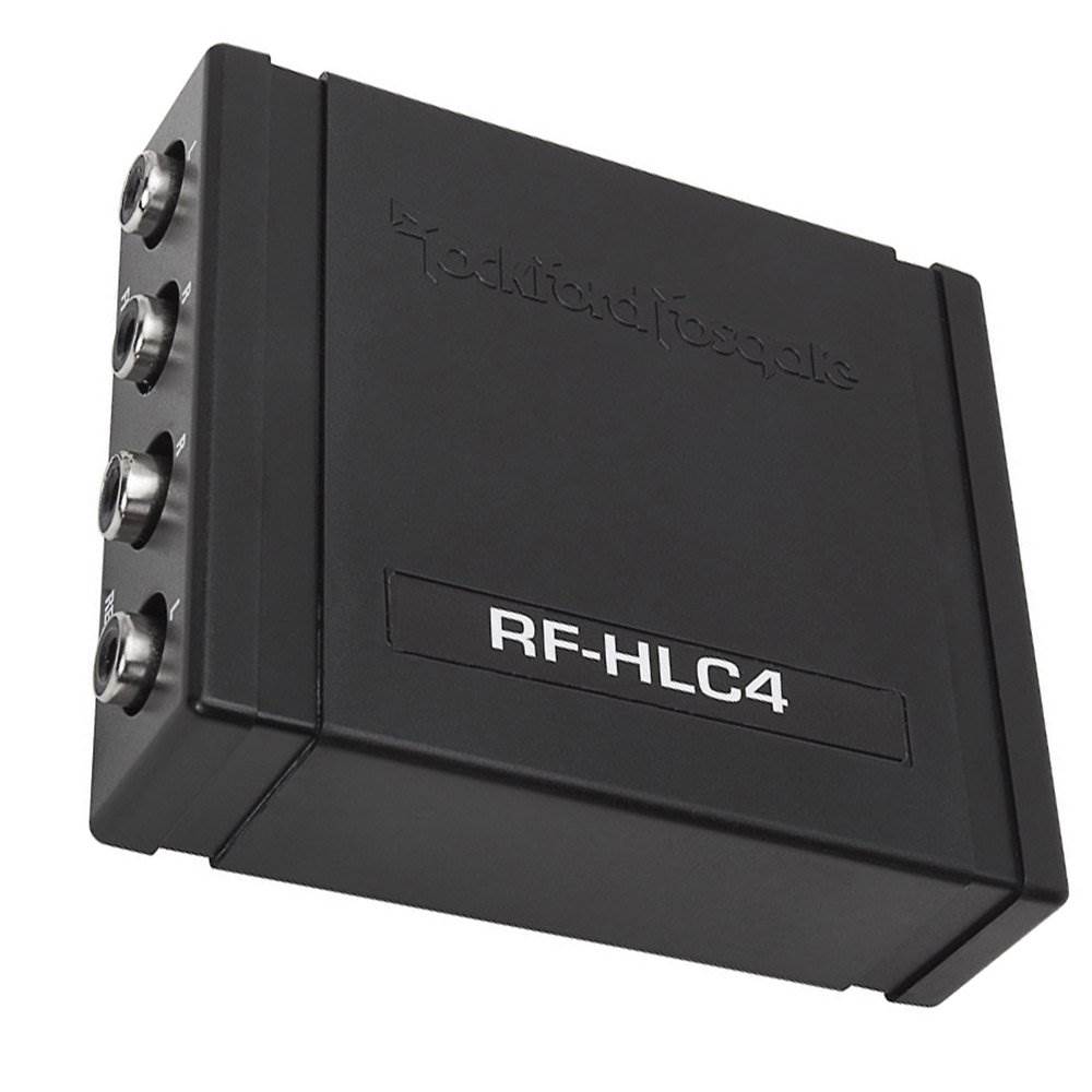 Rockford Fosgate 4 Channel High to Low RCA Output Radio Converter - Open Box