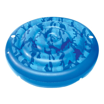 Swimline Giant Inflatable Sumo Island 3 Person Swimming Pool Float (Open Box)