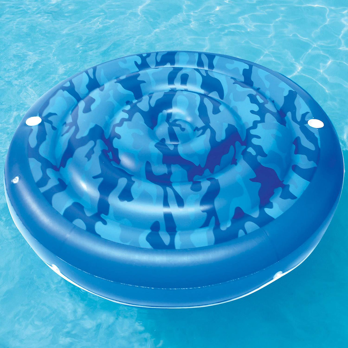 Swimline Giant Inflatable Sumo Island 3 Person Swimming Pool Float Raft | Used