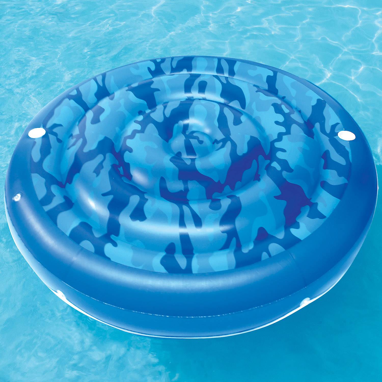 Swimline Giant Inflatable Sumo Island 3 Person Swimming Pool Float (Open Box)