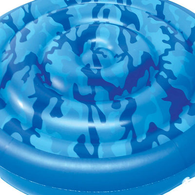 Swimline Giant Inflatable Sumo Island 3 Person Swimming Pool Float Raft | Used