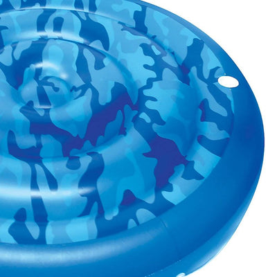Swimline Giant Inflatable Sumo Island 3 Person Swimming Pool Float Raft | Used